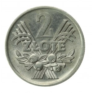 People's Republic of Poland, 2 zloty 1971, Berry (590)