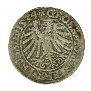 Zygmunt I Stary, Grosz 1534, Toruń - PRVSSE/PRVSSIE (596)