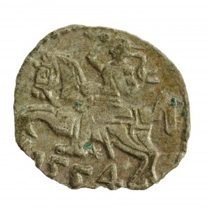 Zygmunt II August, Denar 1554, Wilno (874)