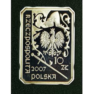 III RP, 10 złotych 2007 - Rycerz Ciężkozbrojny (295)