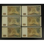 GG, zestaw 100 złotych 1941 Razem 14 szt. (61)