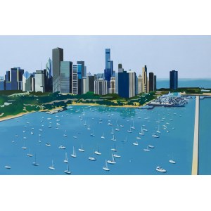 Małgorzata Sobińska (ur. 1985, Częstochowa), Lake Michigan, 2023