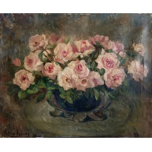 Antonia Vogelzang (1875-1943), Blumenstrauß aus Rosen