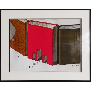 Janusz Kapusta (1951-), Books Arch of Triumph, 2011