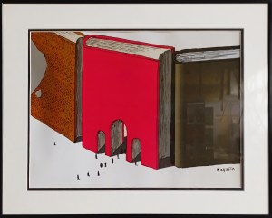 Janusz Kapusta (1951-), Books Arch of Triumph, 2011