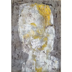 Henryk Bukowski (1932-), Żółta głowa, 1994