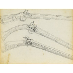Antoni KOZAKIEWICZ (1841-1929), Sketches of weapons