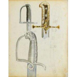 Antoni KOZAKIEWICZ (1841-1929), Sketches of stags