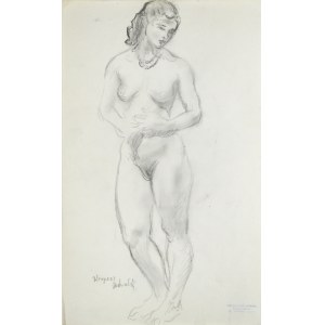 Kasper POCHWALSKI (1899-1971), Akt einer stehenden Frau, 1954