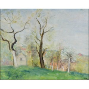 Irena WEISS - ANERI (1888-1981), Frühlingslandschaft, 1950