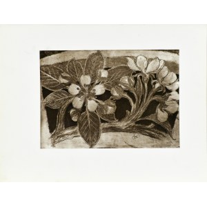 Stanisław WYSPIAŃSKI (1869-1907), Jablkové kvety, dekoratívny motív
