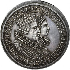 Austria, Leopold V, Dwutalar bez daty, 1619-1632