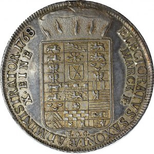 Saxony, Xaverius, Thaler 1768 Dresden