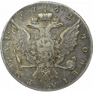 Rosja, Piotr III, Rubel 1762 HK Sankt Petersburg