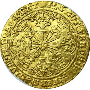 Anglia, Edward IV, Rose Noble (Ryal) 