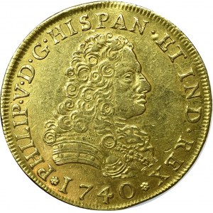 Meksyk, Filip V, 8 Escudo 1740