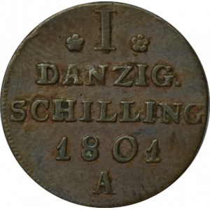 Germany, Preussen, Schilling 1801 Danzig