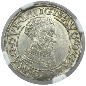 Sigismund II Augustus, 4 groschen 1566 Vilnius
