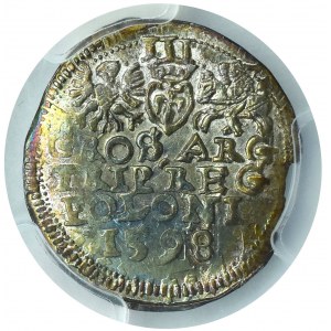 Sigismund III Vasa, 3 Groschen 1598 Lublin