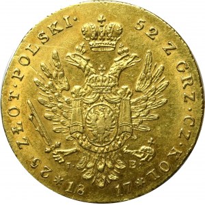 Królestwo Kongresowe, Aleksander I, 25 złotych 1817 IB