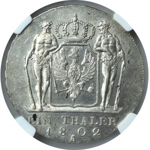Germany, Preussen, Friderick Wilhelm III, Thaler 1802 Berlin