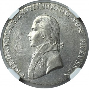 Niemcy, Fryderyk Wilhelm III, Talar 1803 A Berlin - NGC MS61