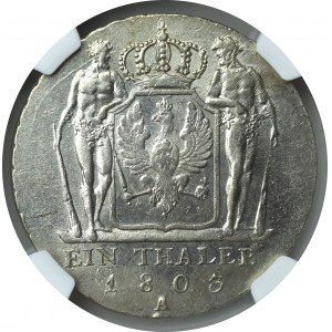 Niemcy, Fryderyk Wilhelm III, Talar 1803 A Berlin - NGC MS61
