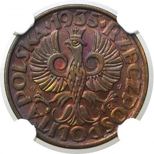 Second Polish Republic, 2 groschen 1935