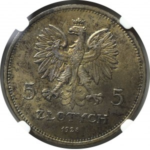 Second Polish Republic, 5 zlotych 1928