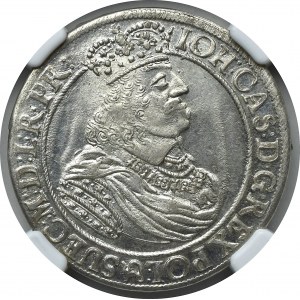 John II Casimir Vasa, 18 groschen 1660 Danzig