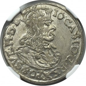 John II Casimir Vasa, 6 groschen 1663 Cracow