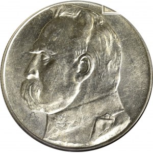 II Rzeczpospolita, 10 złotych 1936 Piłsudski - GCN MS63