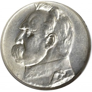 II Rzeczpospolita, 5 złotych 1936 Piłsudski - GCN MS65