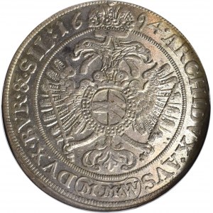 Silesia, 15 kreuzer 1694 Vratislava