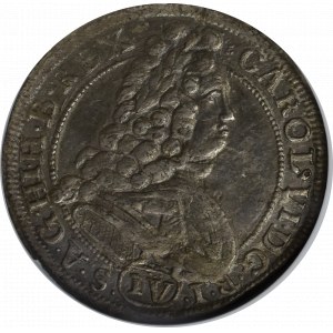 Śląsk, Karol VI, 6 Krajcarów 1713 Wrocław - błąd zapisu nominału IV