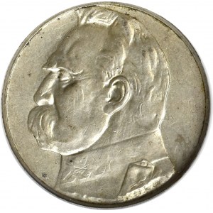 II Rzeczpospolita, 5 złotych 1938 Piłsudski - GCN MS62