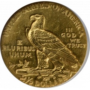 USA, 2 1/2 dolara 1928 - GCN AU50