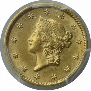 USA, 1 dollar 1853