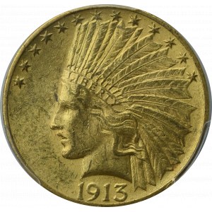 USA, 10 dolarów 1913 - PCGS MS62