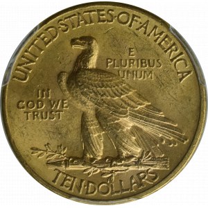 USA, 10 dolarów 1915 - PCGS MS62