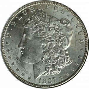 USA, Morgan dollar 1887