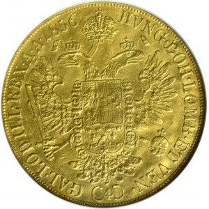 Austria, Franz Joseph, 4 ducats 1856
