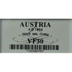 Austria, Franz Joseph, 4 ducats 1856