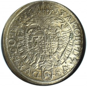 Austria, 15 kreuzer 1663 Vien