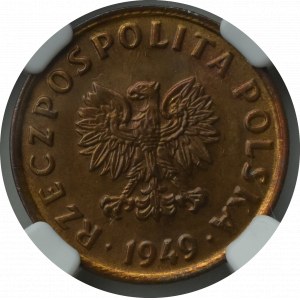 People's Republic of Poland, 5 groschen 1949 Pattern
