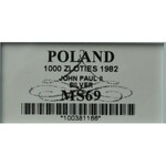 People's Republic of Poland, 1000 zlotych 1982