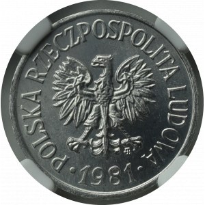 People's Republic of Poland, 20 groschen 1981