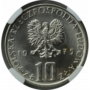 People's Republic of Poland, 10 zlotych 1975