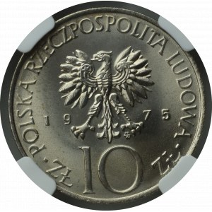 People's Republic of Poland, 10 zlotych 1975