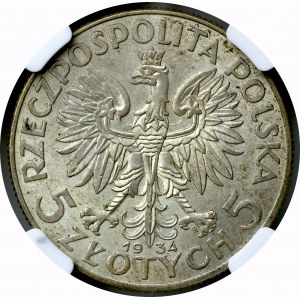 Second Polish Republic, 5 zlotych 1934